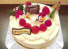 クリスマスデコレーションケーキ